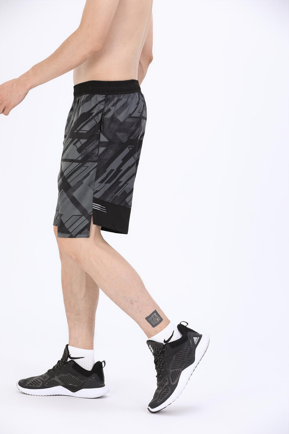 A6010- Sports Cropped Shorts