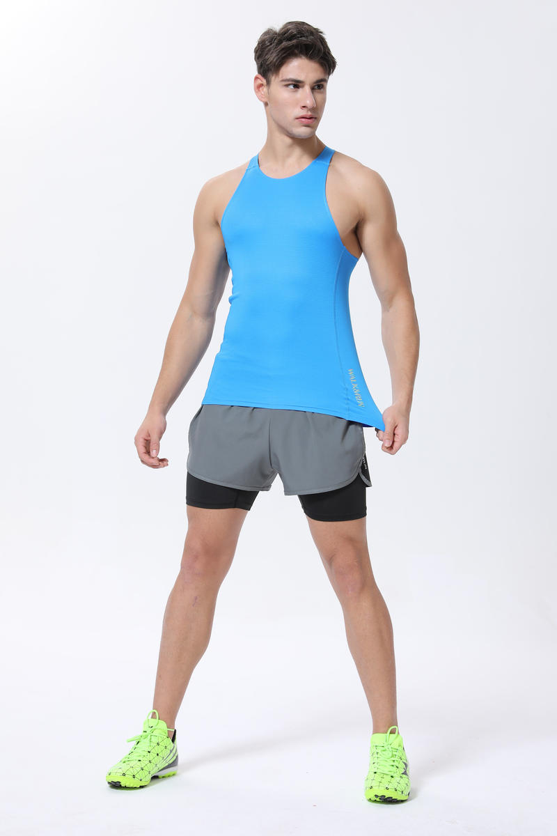 R223 # Sports Vest T-shirt Short Sleeved Round Neck