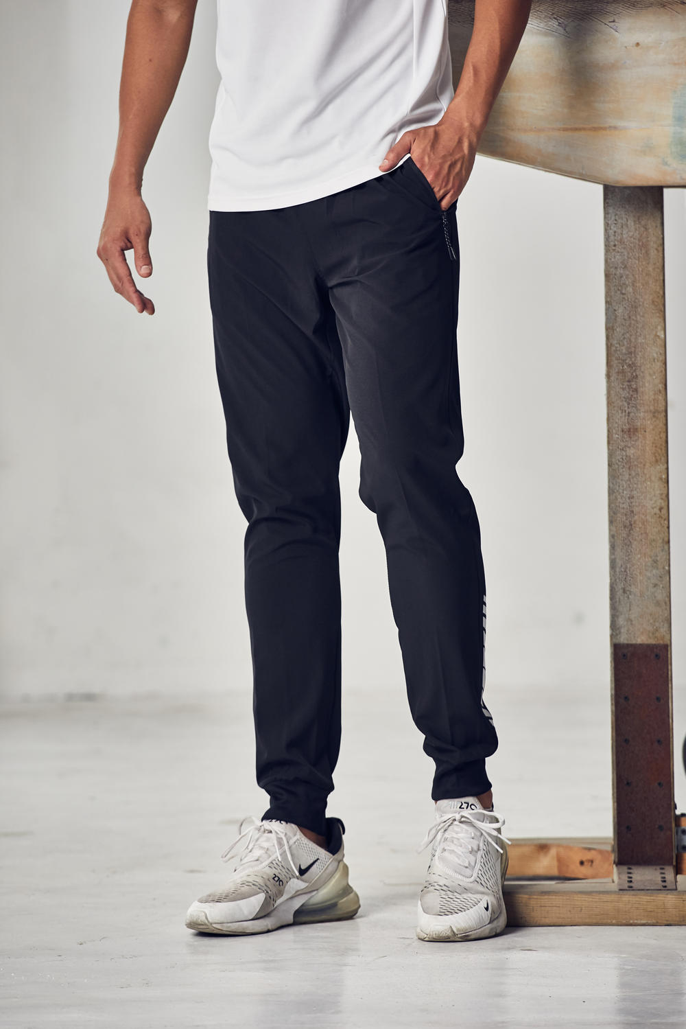 Mens FP313- Four Sided Elastic Long Pants