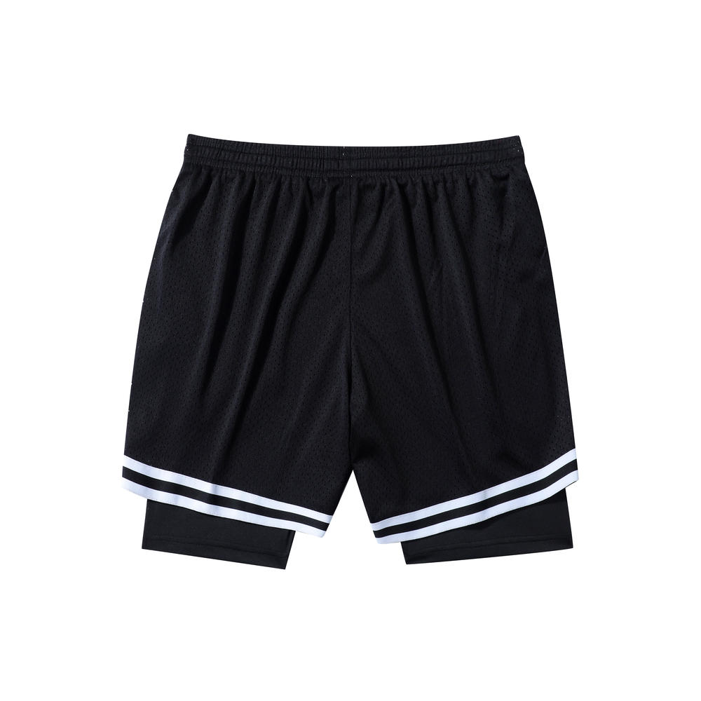 A6012 Double Layer Quick Drying Basketball Shorts Pants