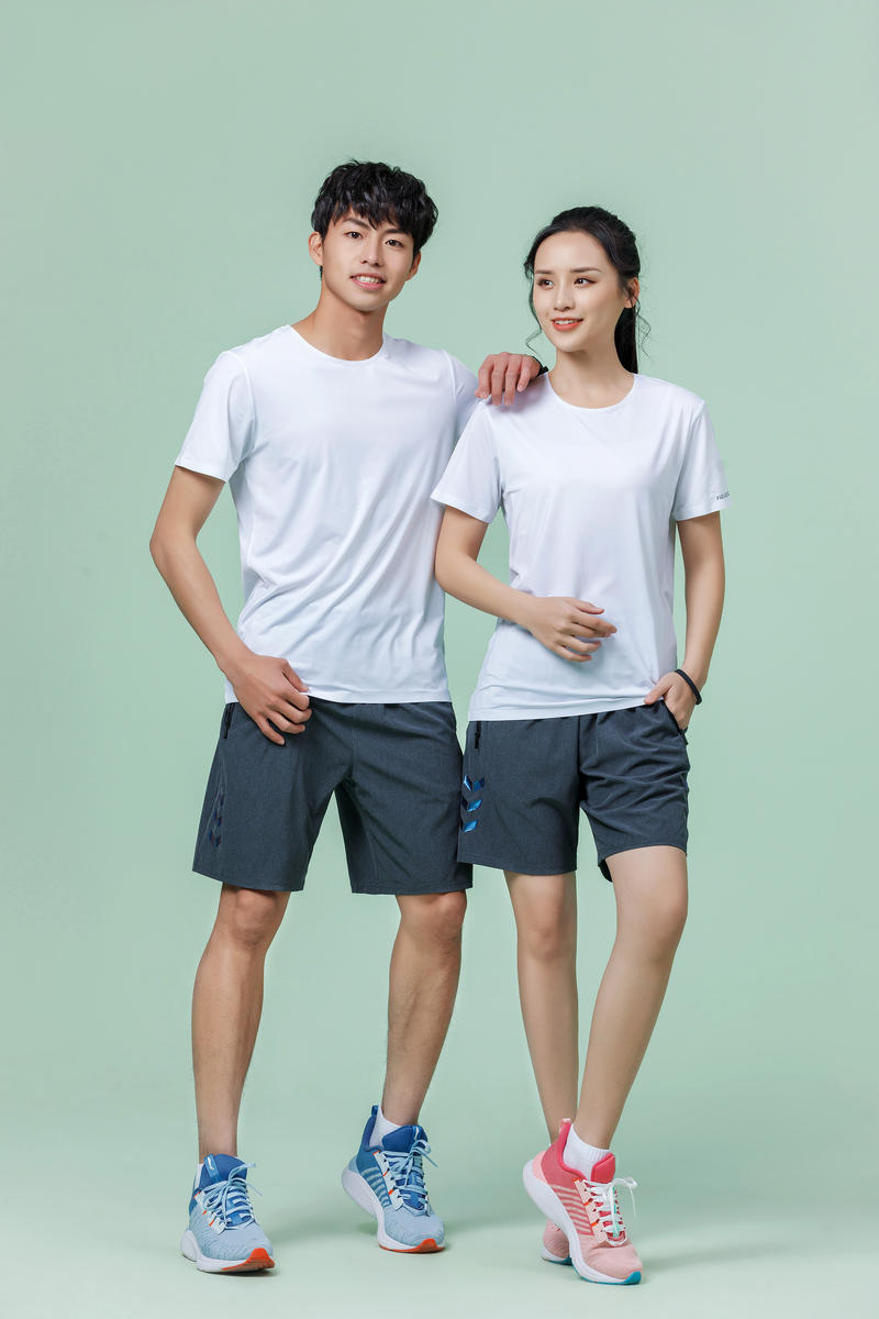 R277 # Round Neck Running Shirt Short Sleeve Round Neck