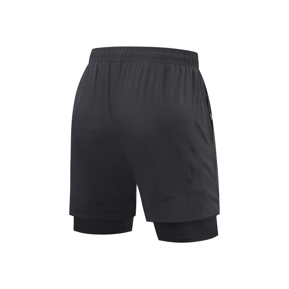 A6013- Double Layer Shorts, Running Pants, Swimming Pants, Three Part Pants For Men