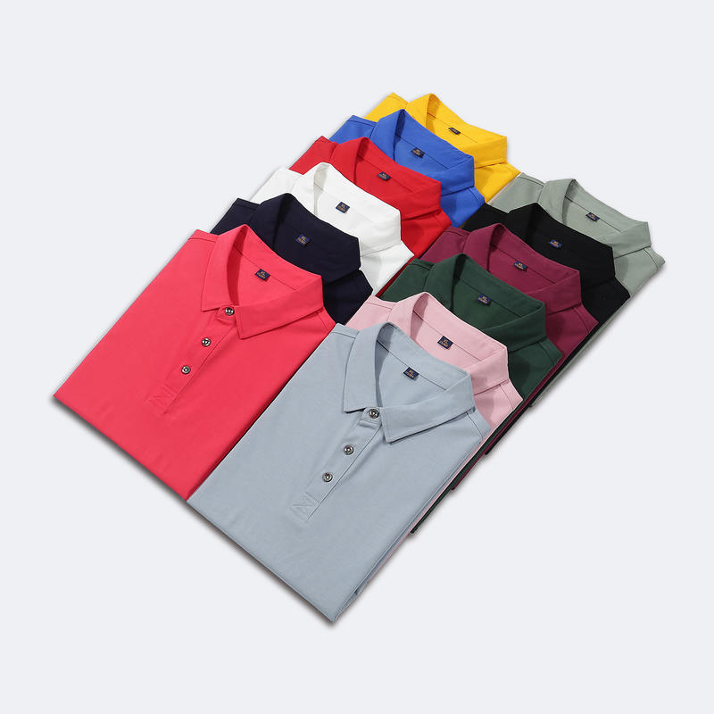 6502 Polo Short Sleeved Lapel