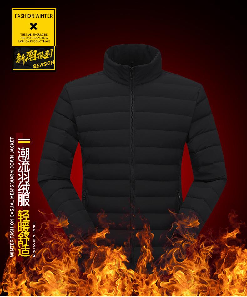 F6002 Couple's Autumn And Winter Down Jacket With Down Liner