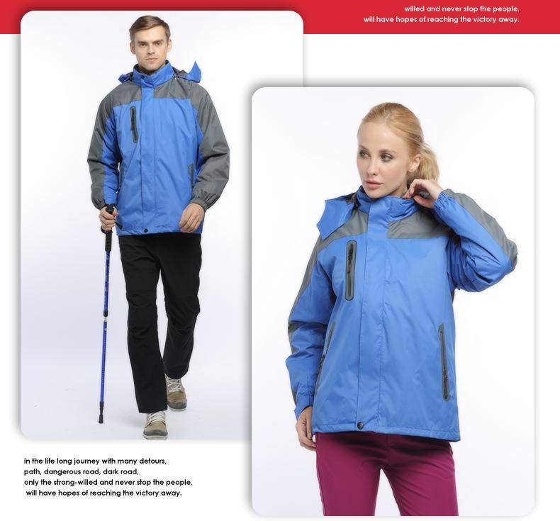 F1033 Single-layer Fleece Warm, Windproof, Waterproof, Men's And Women's Same Style Submachine Jacket, Express Delivery, Takeaway Work Clothes, One-piece Thickened