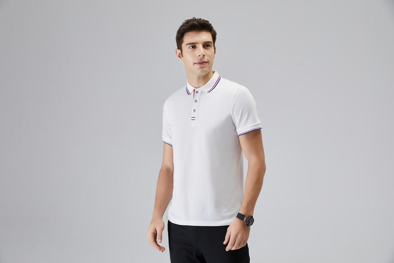 9908A Three Bar (Black Label) Polo Short Sleeve Collar