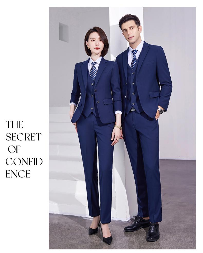 D Style/double Button Suit/imitation Wool Serge -360g (D388) Jacket Slim Fit Version