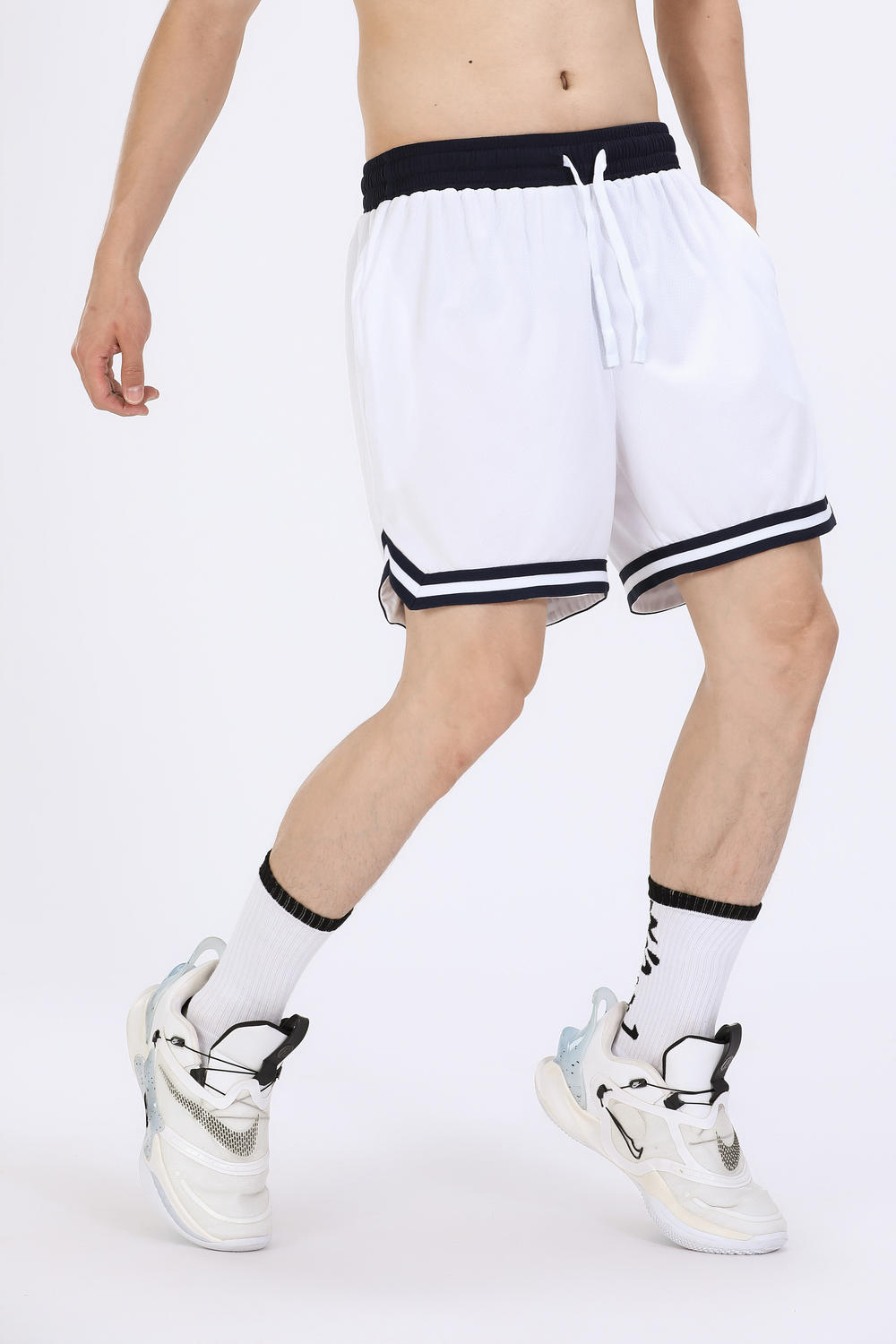 Mens 1503 Sports Basketball Three Quarter Shorts Basketball Shorts Pants