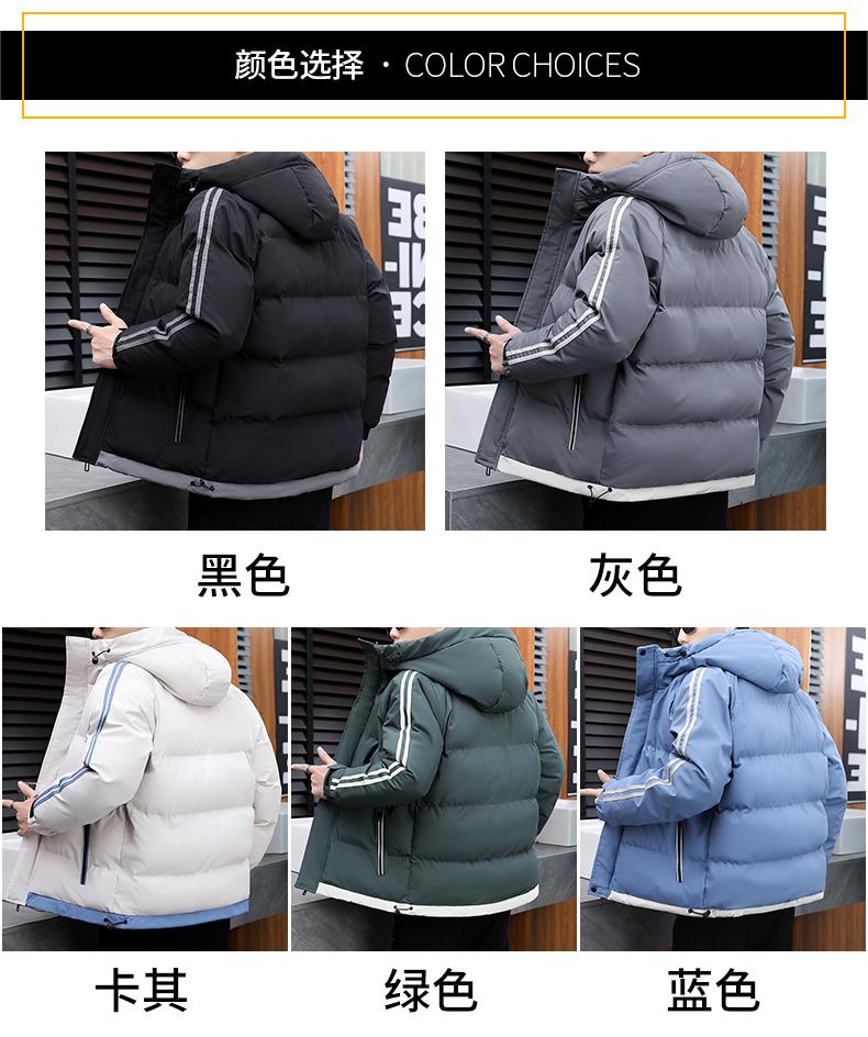 F5811- Thick Single-layer Thick Windproof Waterproof Warm Cotton Jacket