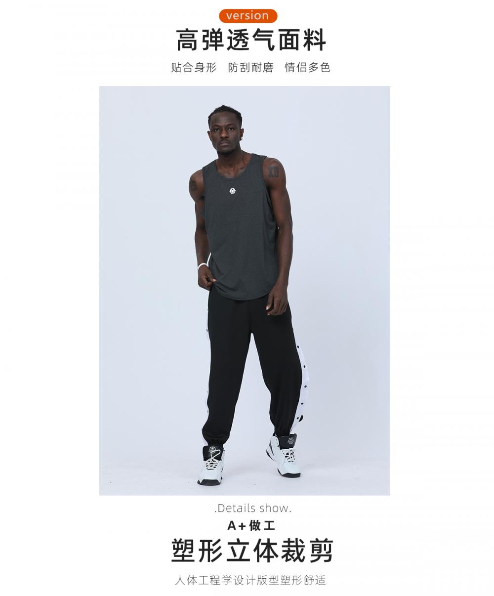 Mens R2590 # Casual Vest T-shirt Sports Vest