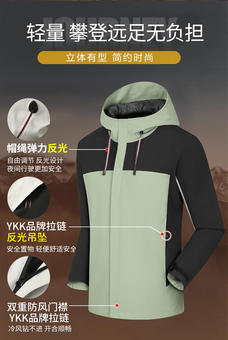 JK2401B (color Blocked) Anti-static Single-layer Submachine Jacket (A-13) Thin Version