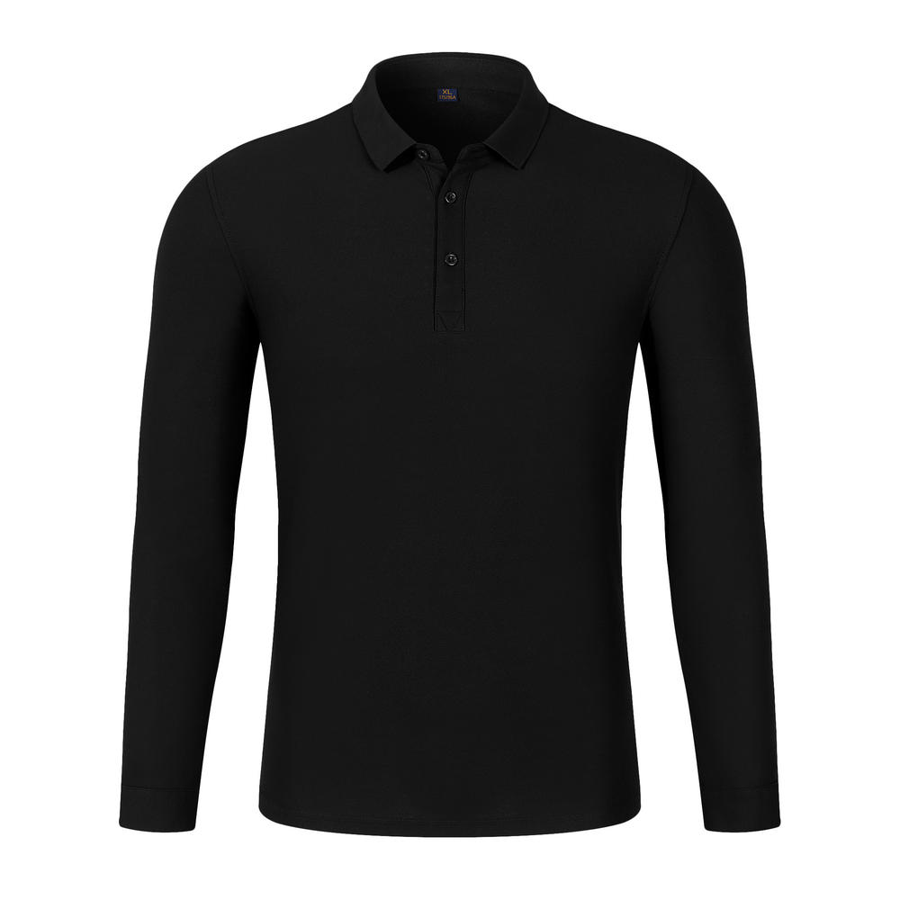 C608 Polo Long Sleeved Lapel