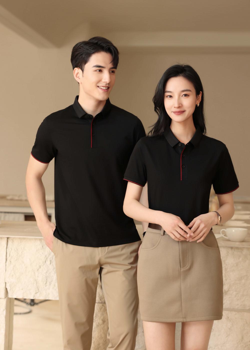 CX6803 Ice Oxygen Series Polo Short Sleeve Collar