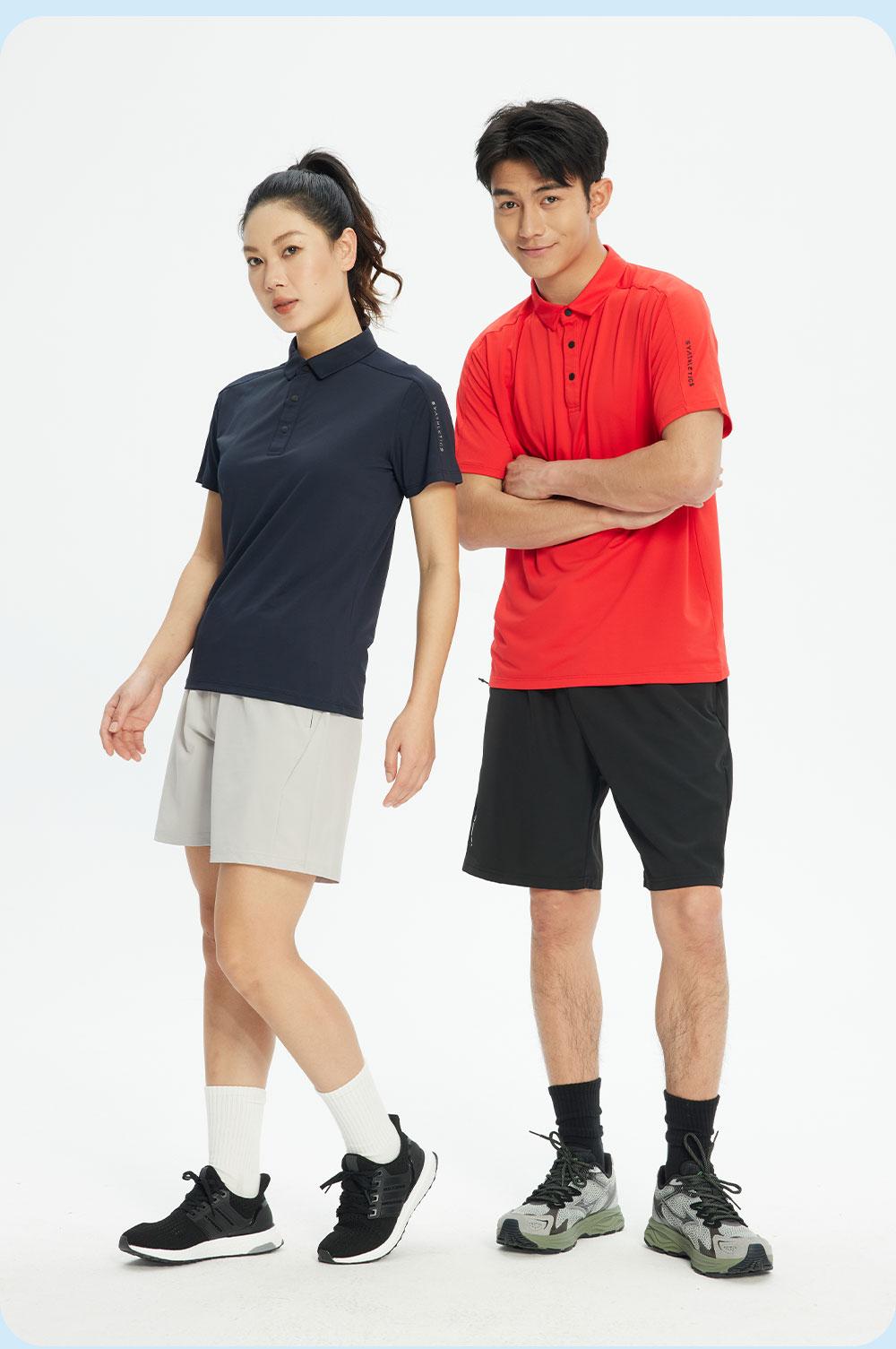 R383 # Sports Polo Shirt Polo Short Sleeve Collar