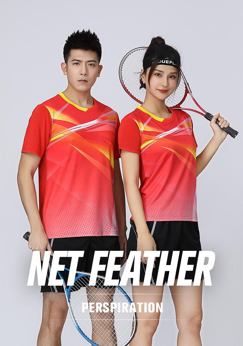 1834 # Net Feather Series - Top T-shirt Short Sleeve Round Neck