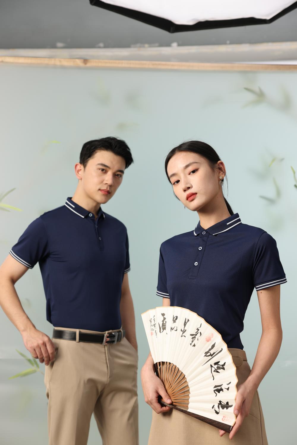 CX2211 Polo Short Sleeved Lapel