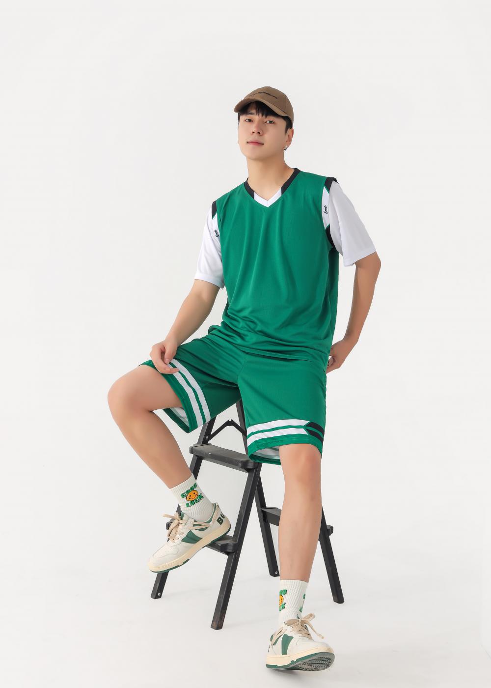 LQ210 # Short Sleeve Ball Suit Set Short Sleeve V-neck