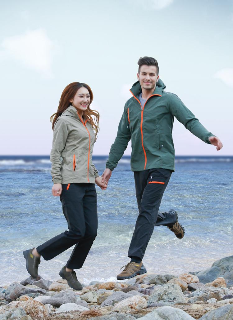 F1048 Spring And Autumn Thin Mountaineering Outdoor Quick Drying Clothes Set