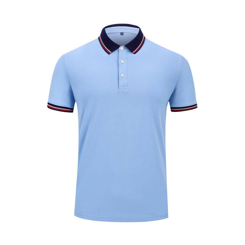 F2382 # Simple Business Polo Short Sleeve Collar