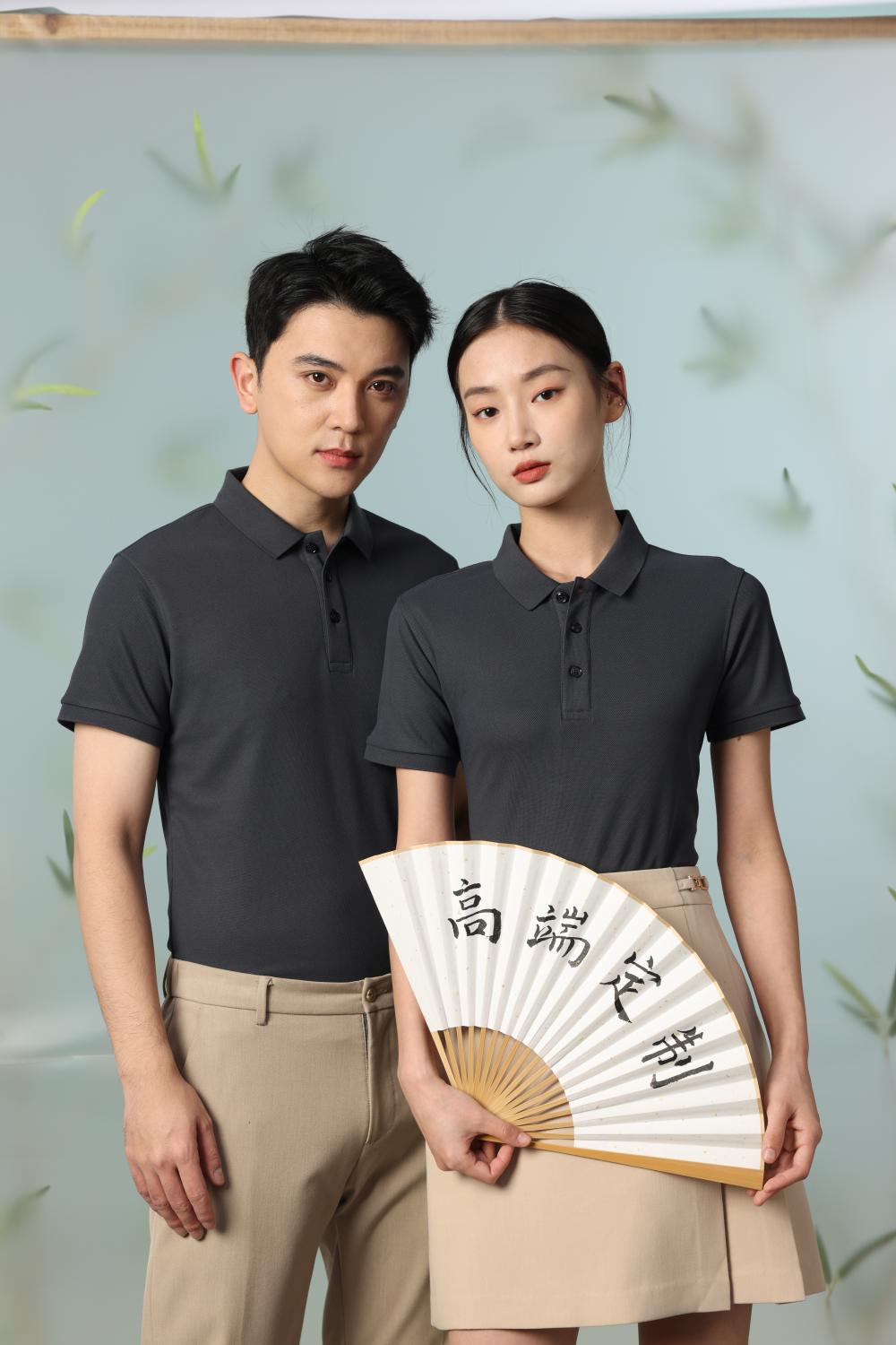 CX2023 Polo Short Sleeved Lapel