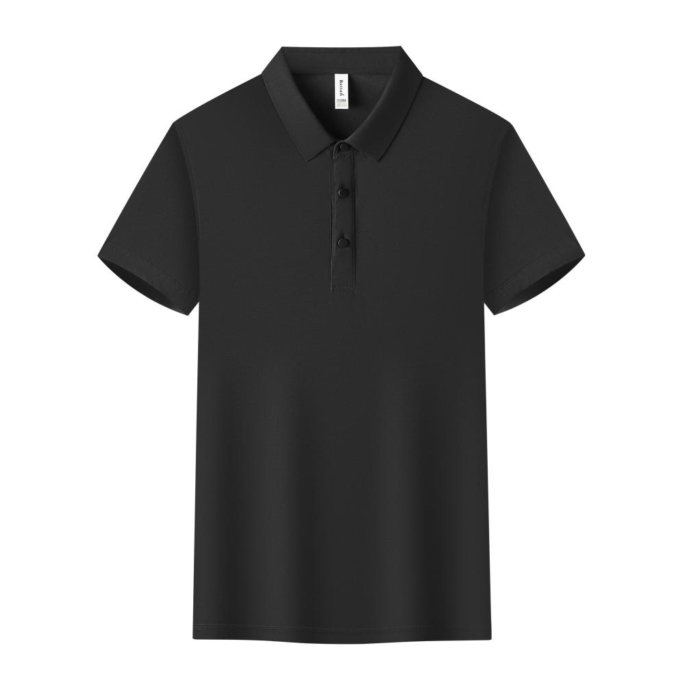 BT6678 High-end Semi Seamless Lapel Polo Short Sleeved Lapel