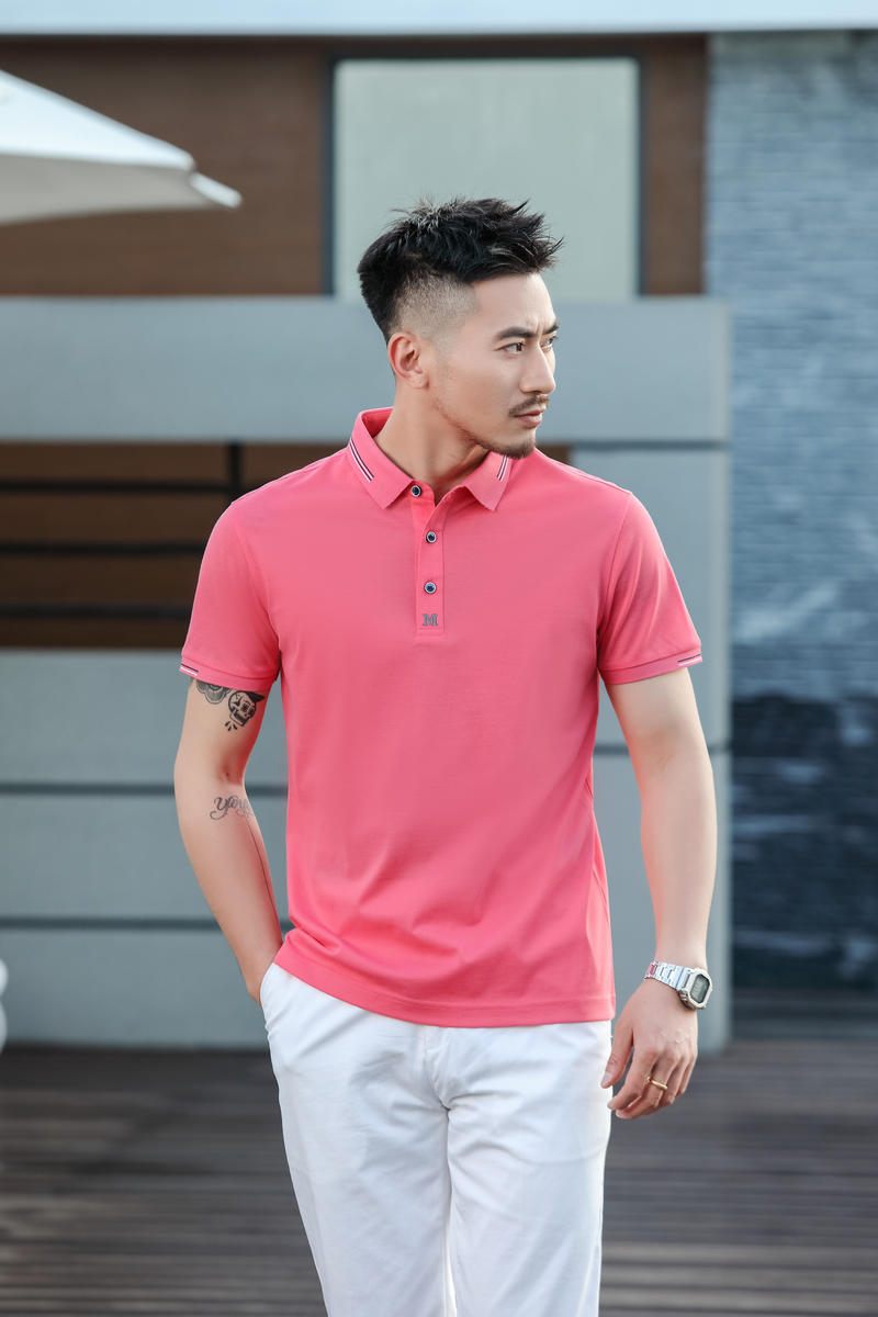 C9002 Polo Short Sleeved Lapel