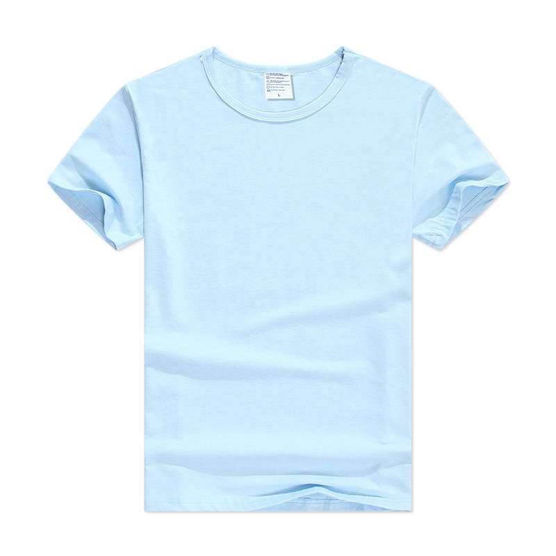 86102 Lycra Cotton Round Neck (men's) T-shirt Short Sleeved Round Neck