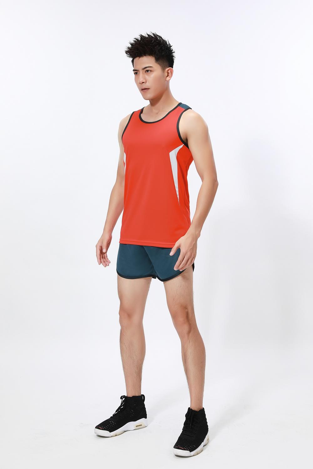 Men A3058 # Track And Field Uniform Men's Slimming