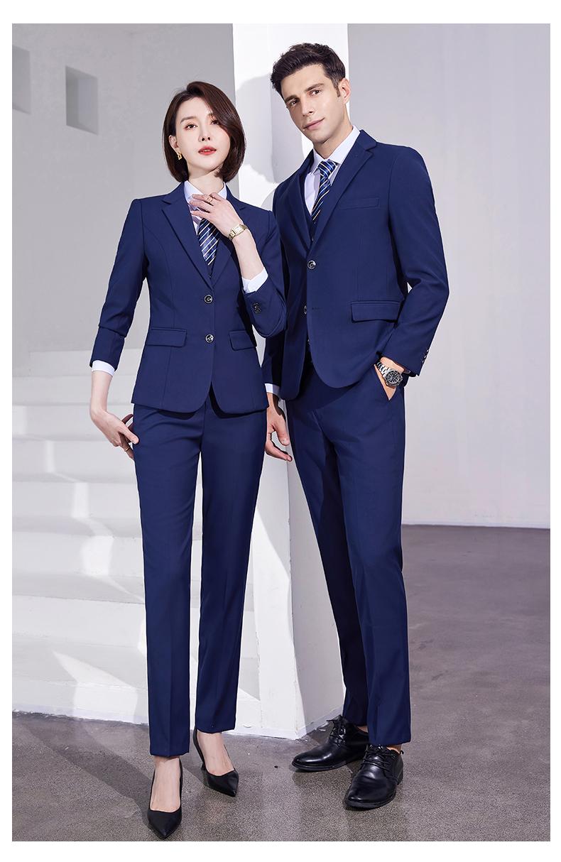 D Style/double Button Suit/imitation Wool Serge -360g (D388) Jacket Slim Fit Version