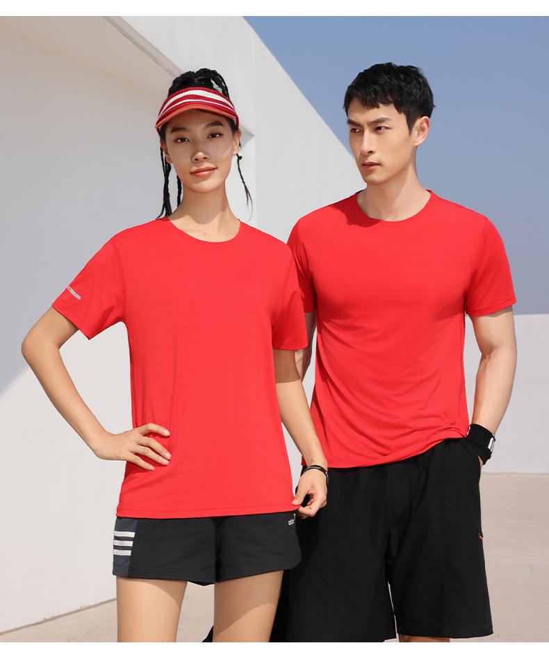 8322 Quick Drying Round Neck (nylon Ammonia Feel) 40 Pieces 170G T-shirt Short Sleeved Round Neck