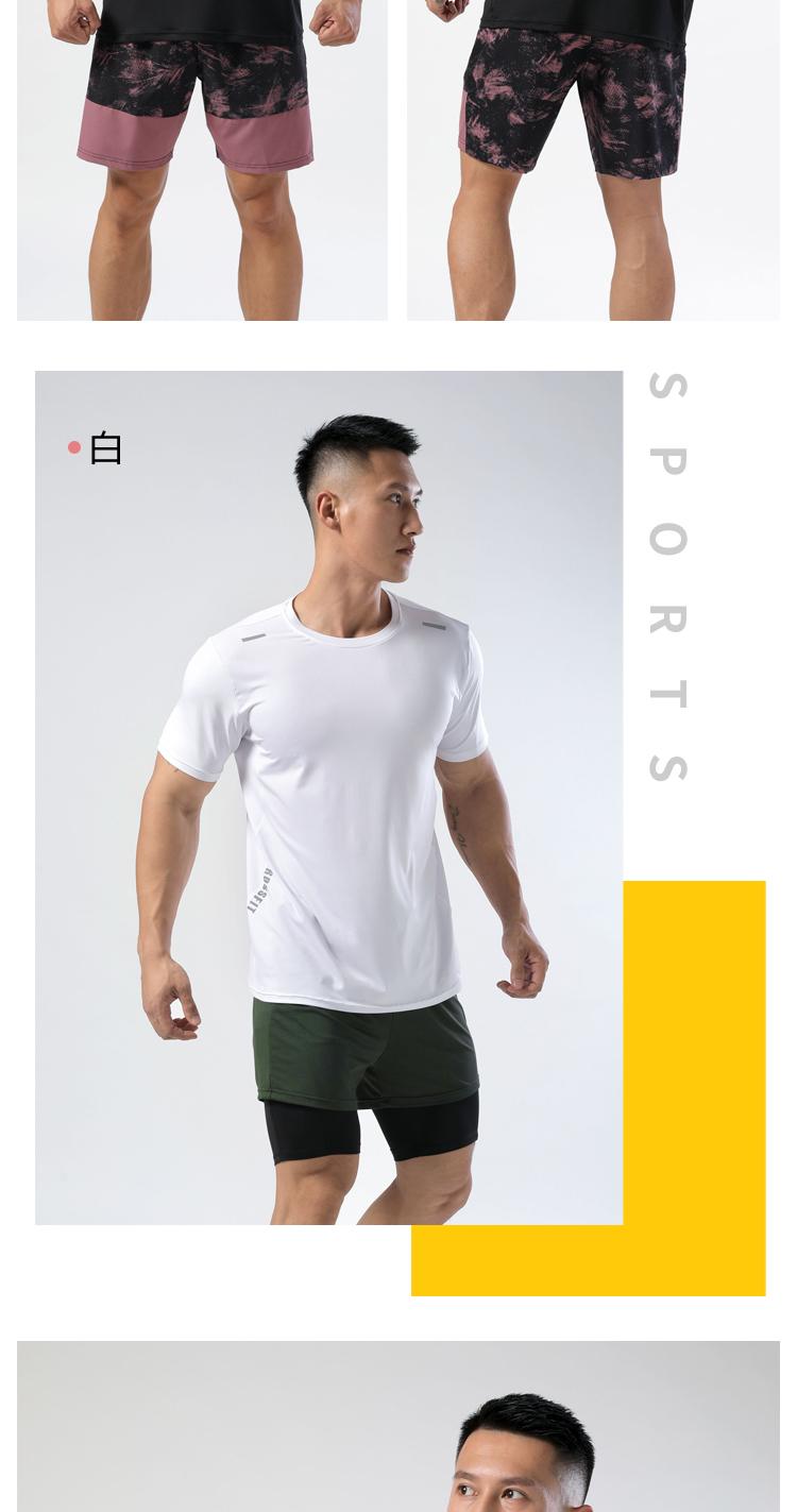 M-16 T-shirt Short Sleeved Round Neck For Men