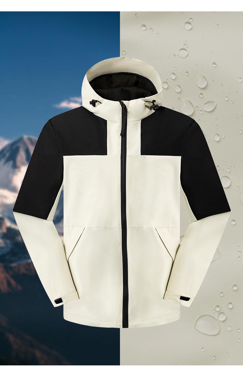 SYK22 # Hooded Single Jacket Thin Edition