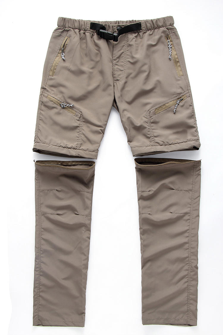 Mens FP1318 Detachable Quick Drying Pants Pants Long Pants