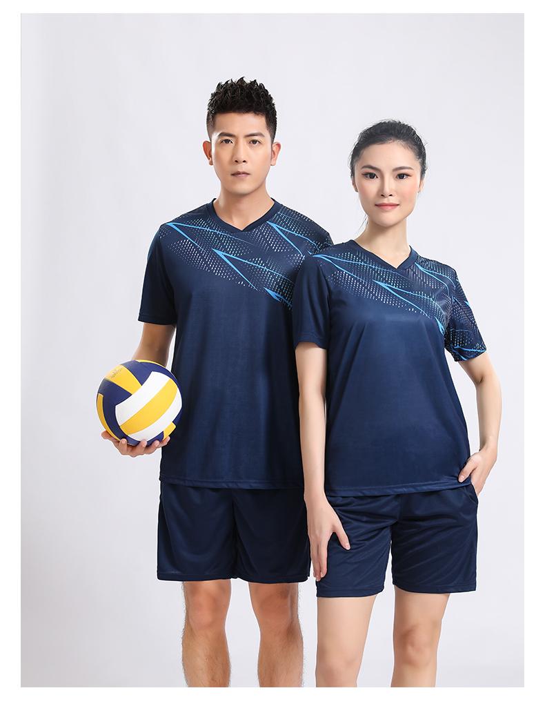 Y2021- Sleeved Mesh Feather Single Top Volleyball Suit