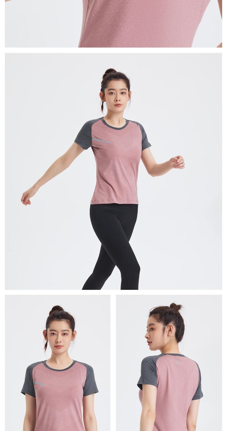 Womens T-1 T-shirt Long Sleeved Round Neck