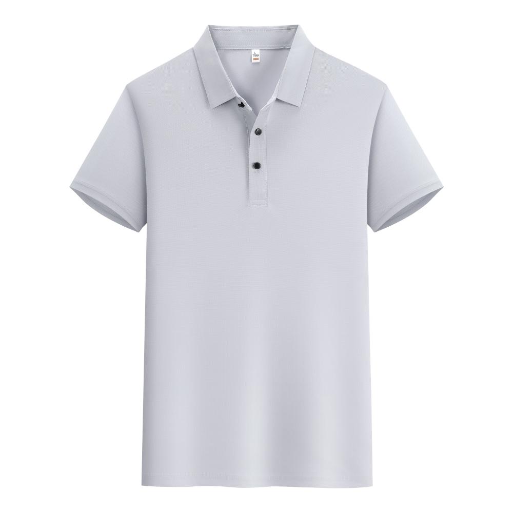 3501 Nylon Ammonia Solid Color Lapel Polo Short Sleeved Lapel