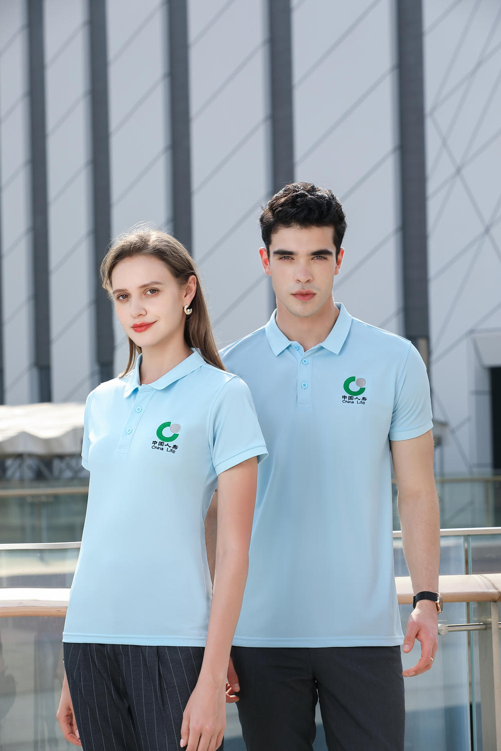 CX2109 Ice Ion Solid Color Polo Short Sleeve Collar