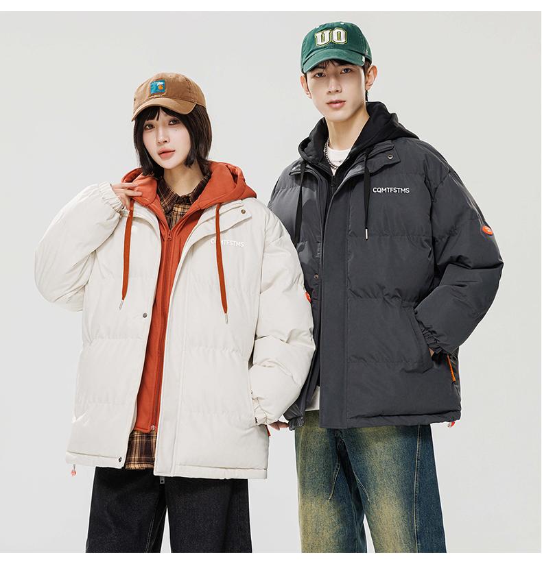 WT08 Has A Standard Model - Thick Single-layer Fake Two-piece Cotton Jacket And Assault Jacket