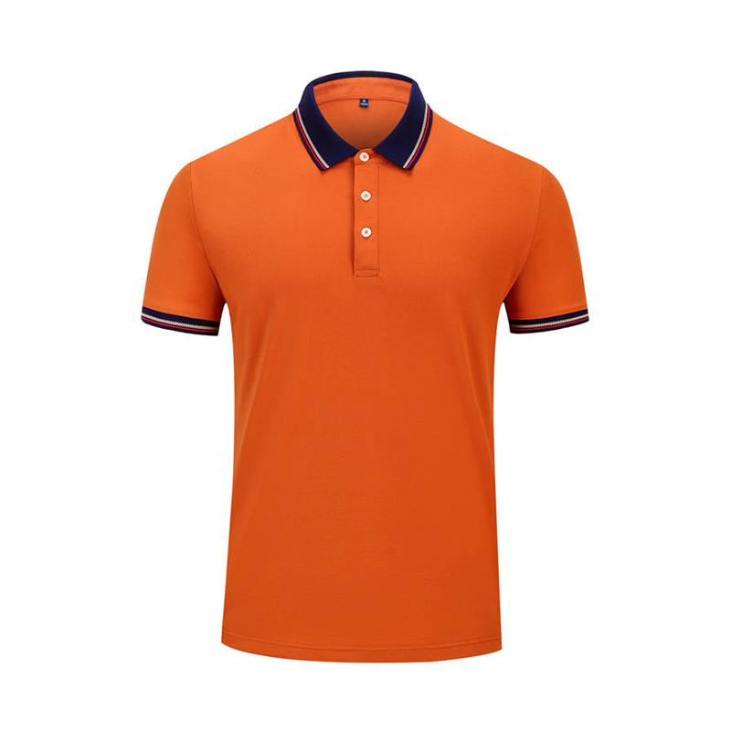 F2382 # Simple Business Polo Short Sleeve Collar