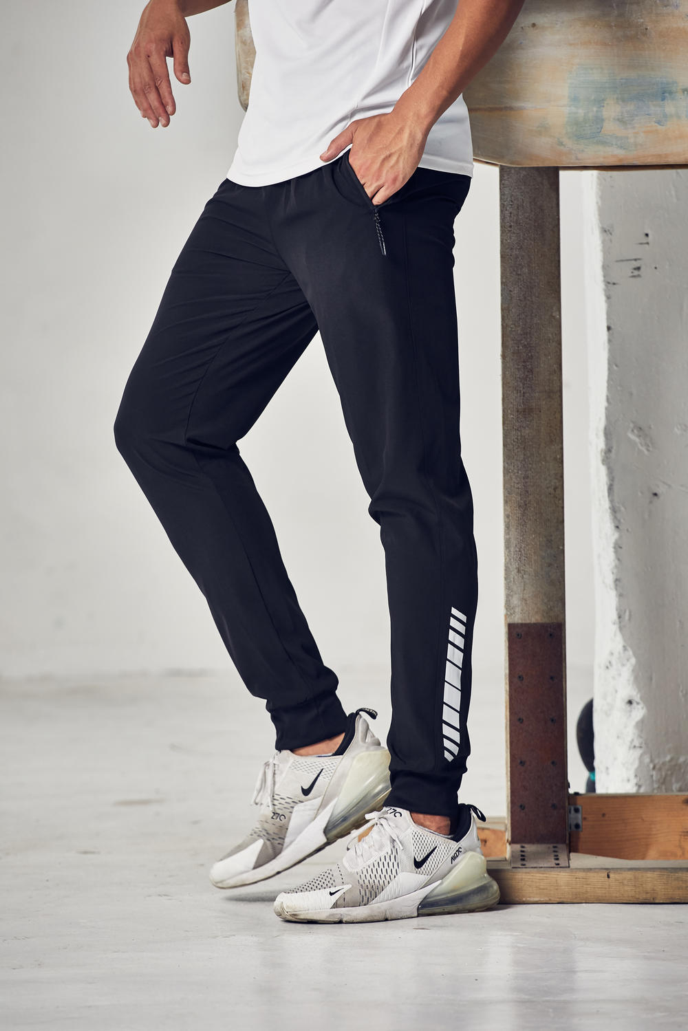 Mens FP313- Four Sided Elastic Long Pants