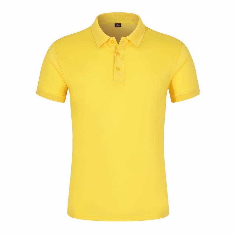 181TBB Solid Color Bead Polo Short Sleeved Lapel