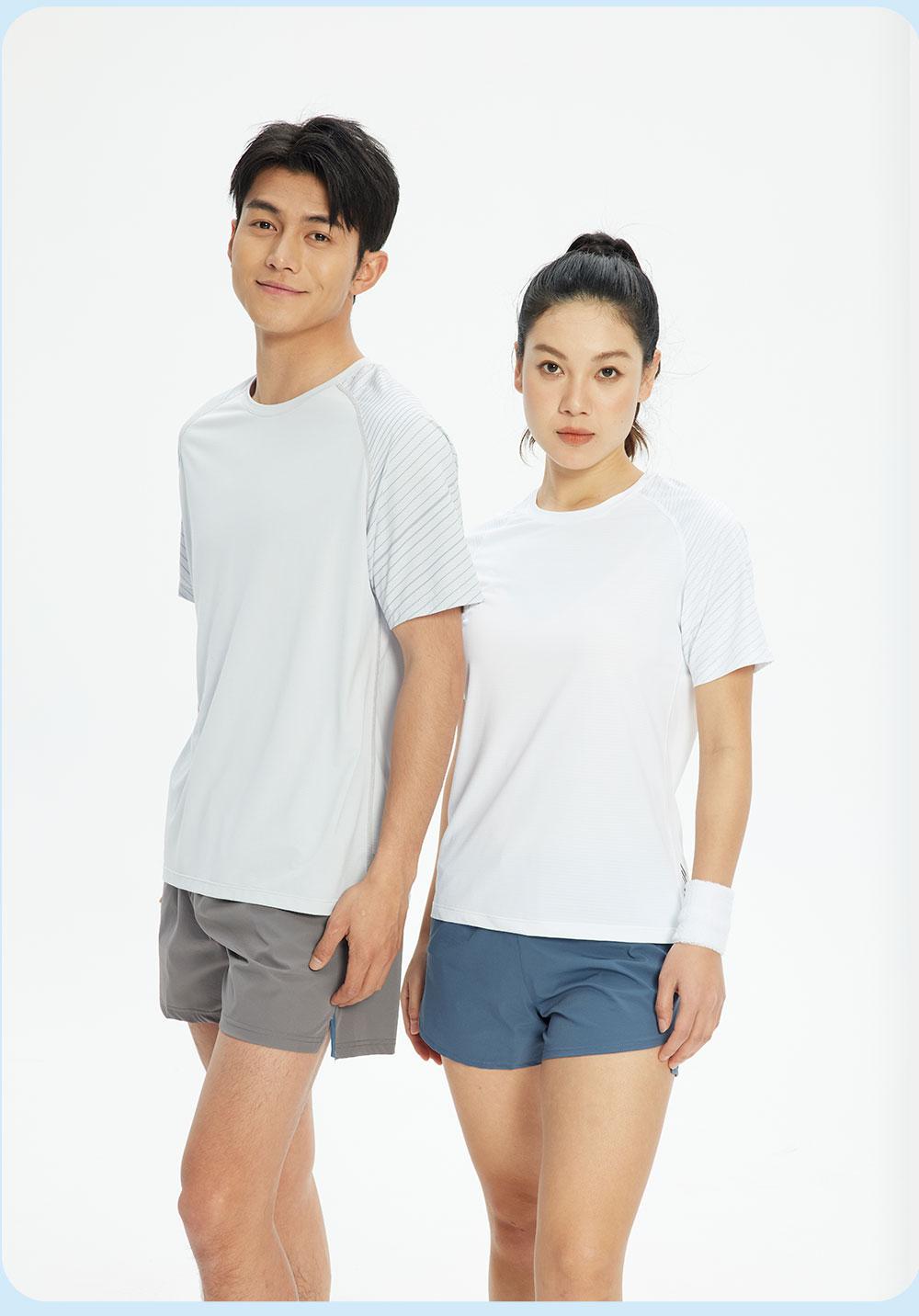 R369 # Sports Running Round Neck T-shirt Short Sleeve Round Neck