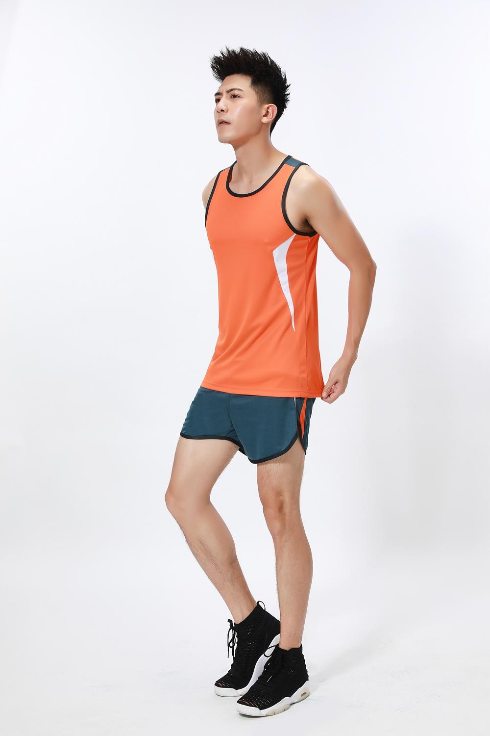 Men A3058 # Track And Field Uniform Men's Slimming