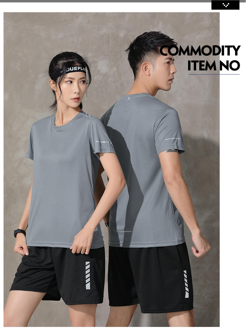 CX7112 T-shirt Short Sleeved Round Neck