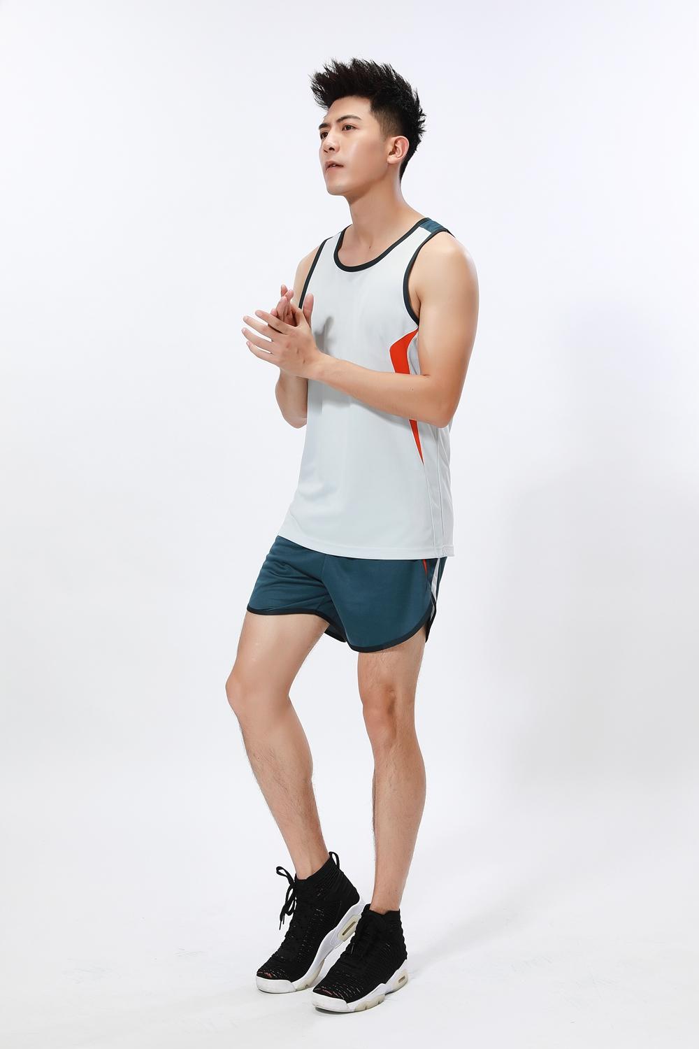 Men A3058 # Track And Field Uniform Men's Slimming