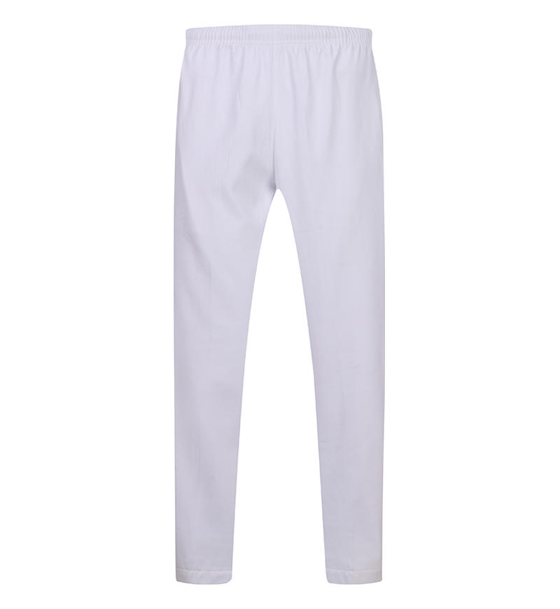 Men white trousers