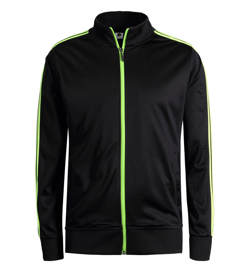 Shirt Black with fluorescent green