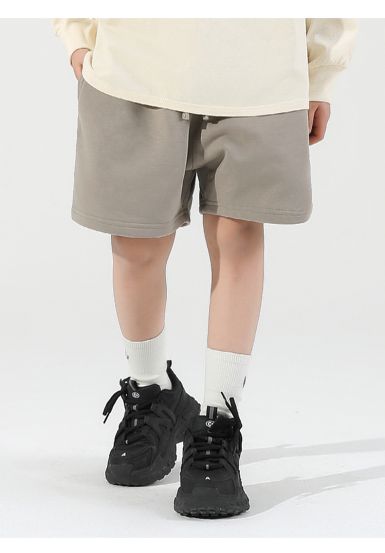 BK107 380g children terry shorts