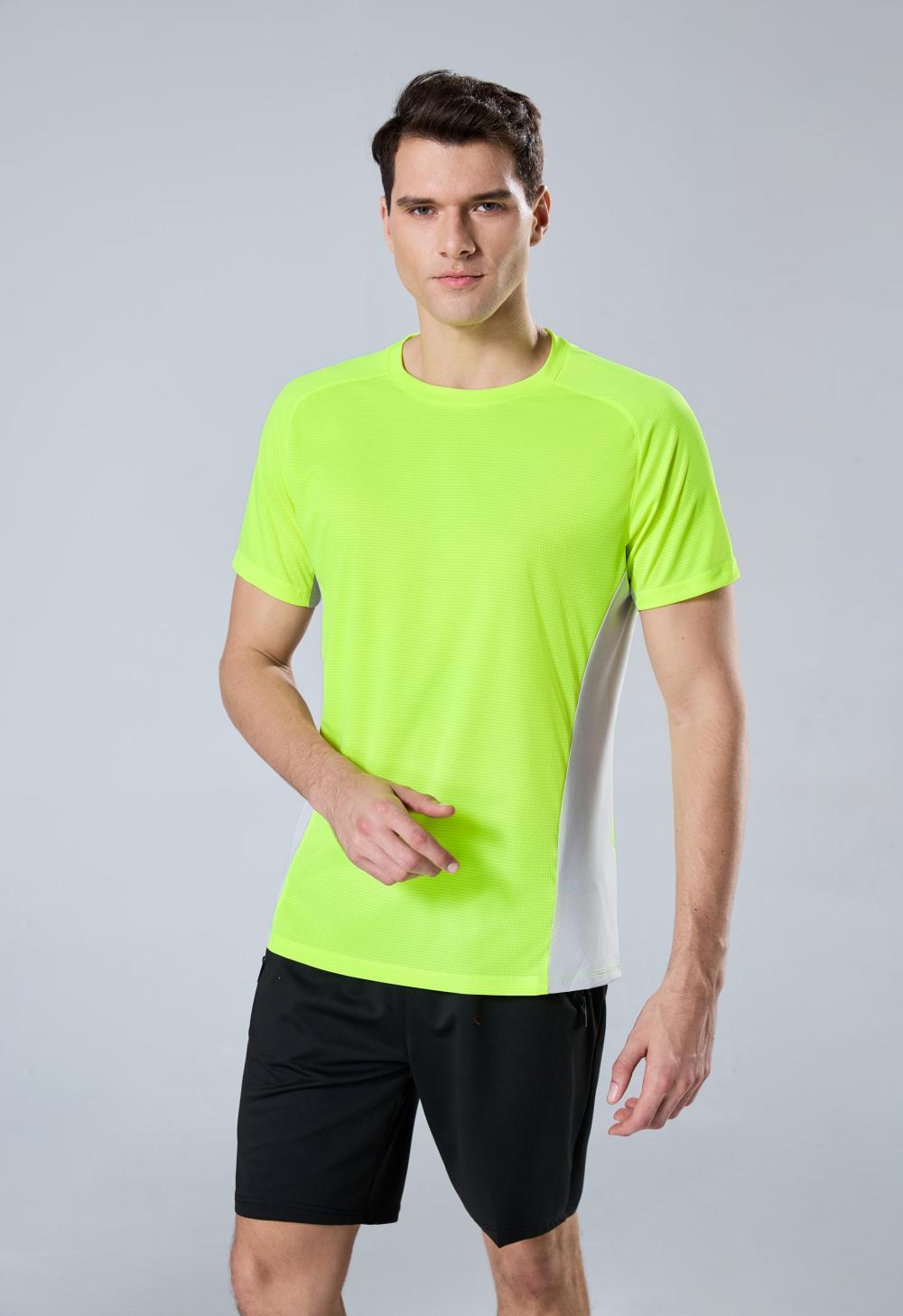 9005 Colorblock Ultralight Gingham Sports T-shirt