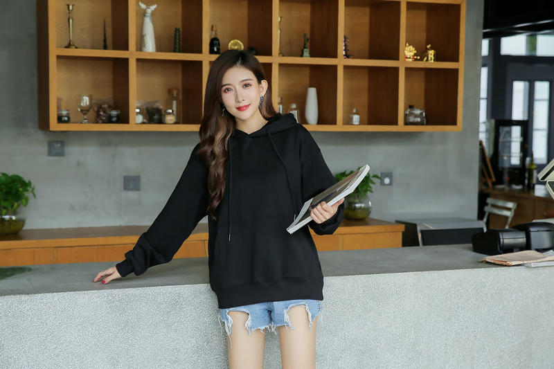 3315 New Fashion Brand Drop Shoulder Loose Round Neck Silver Fox Velvet Sweater 500G